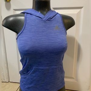 ADIDAS sleeveless hoodie tank top 🤩